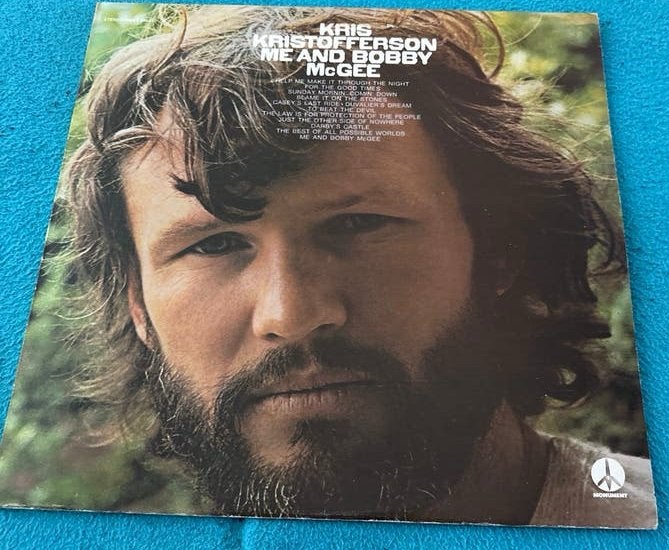 Kris Kristofferson - Me and Bobby McGee LP (1971), Cd's en Dvd's, Ophalen of Verzenden, Gebruikt, Country