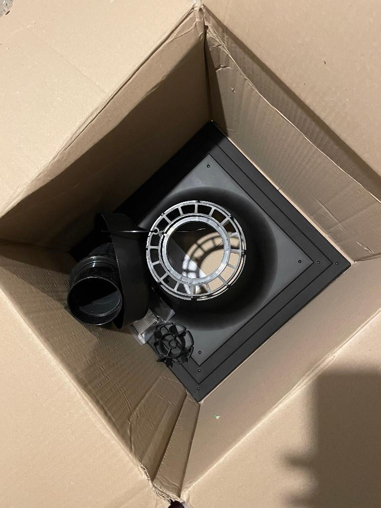 Schoorsteenopstand KS voor Ubbink Rolux Flex 80 zwart, Doe-het-zelf en Verbouw, Buizen en Afvoer, Ophalen, Zo goed als nieuw, Minder dan 2 meter