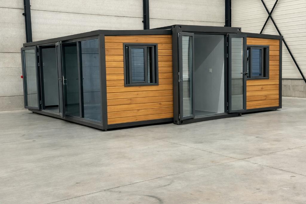 Tiny House Betaalbaar Wonen, Goedkoop, Uitklapbaar, Tuinhuis, Nieuw, Ophalen of Verzenden, 400 cm of meer, Metaal