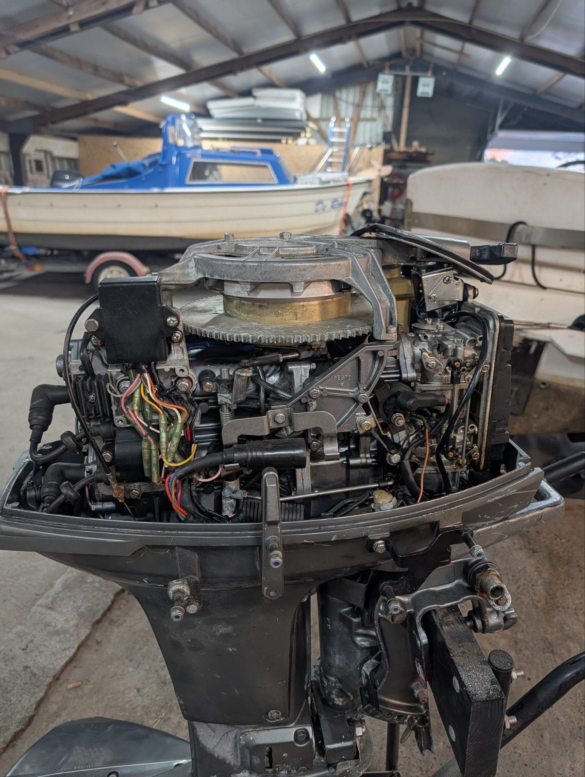 Mariner 40pk buitenboordmotor (Kortstaart) + afstandsbedieni, Watersport en Boten, Ophalen, Gebruikt, Motor en Techniek