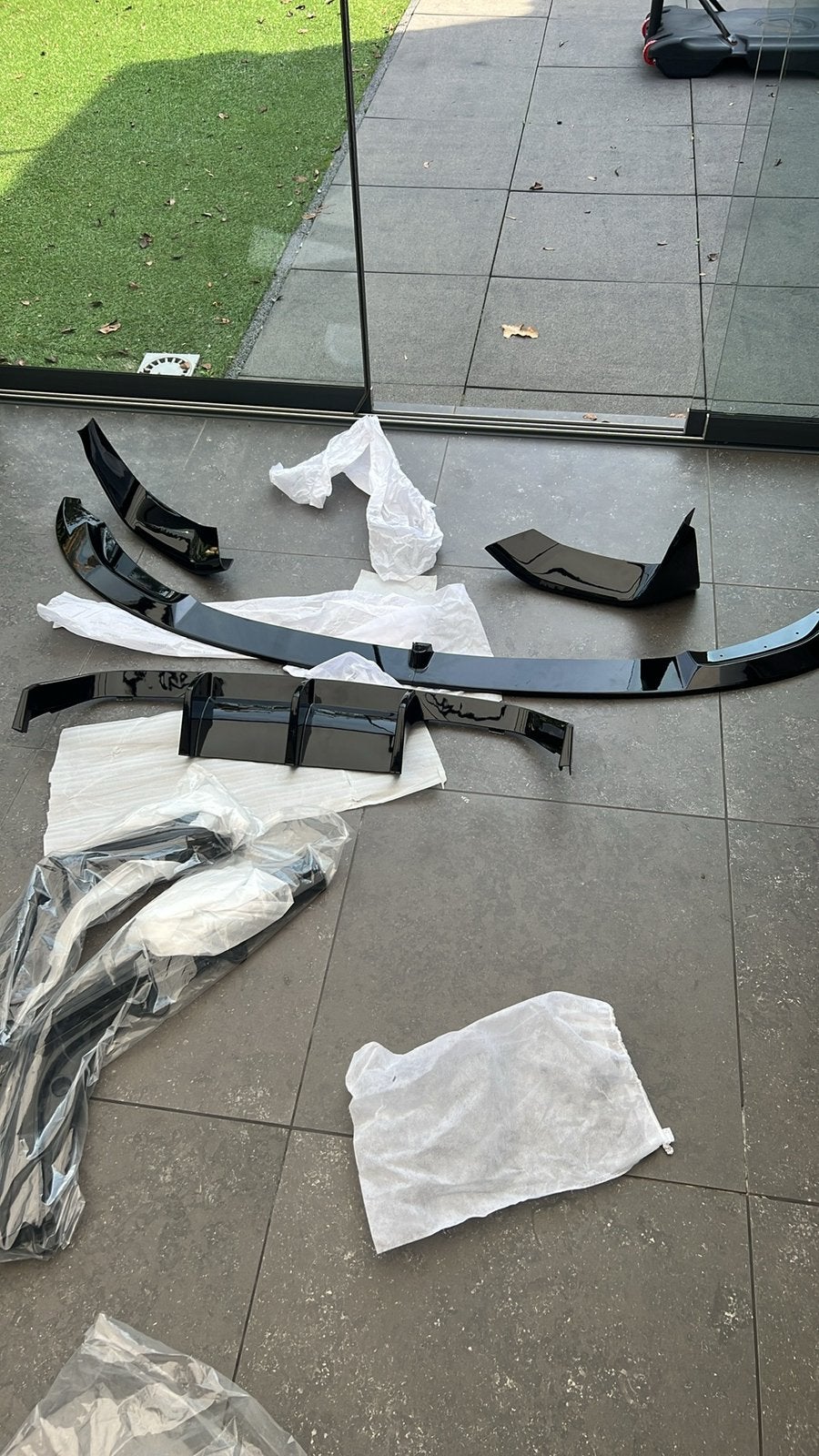 Bmw M3 M4 S55 Front Lip Diffusor Nieuw, Ophalen of Verzenden, Nieuw, BMW, Bumper