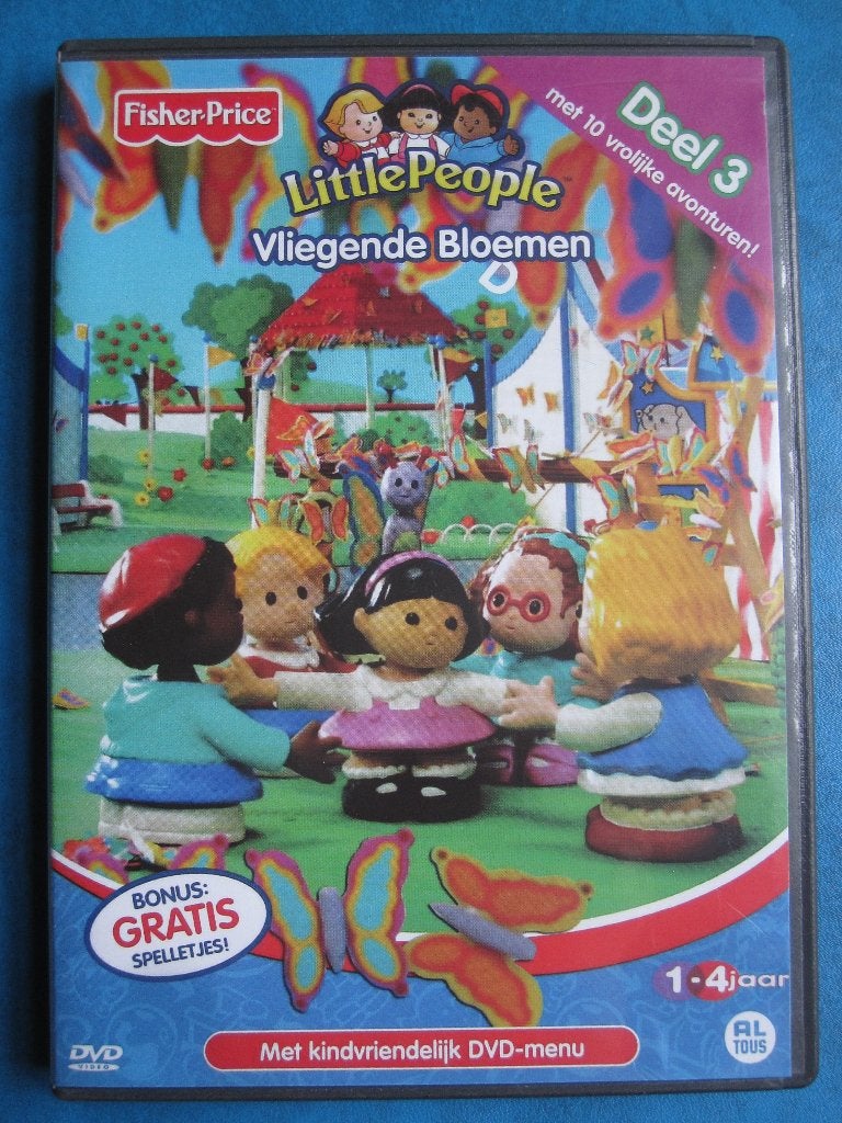 Little People - Vliegende Bloemen, Cd's en Dvd's, Dvd's | Kinderen en Jeugd, Nederlands, Alle leeftijden, Poppen, Tv-serie