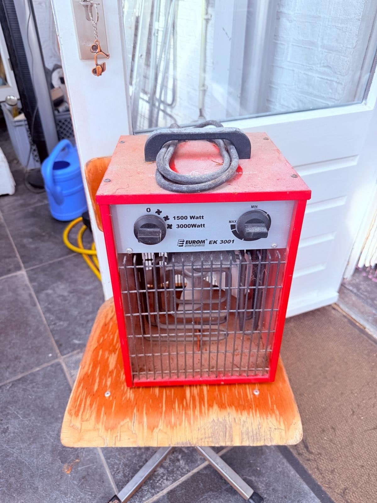 Eurom EK 3001 Elektrische Kachel - 3000 Watt, Ophalen, 30 tot 80 cm, Gebruikt, Kachel