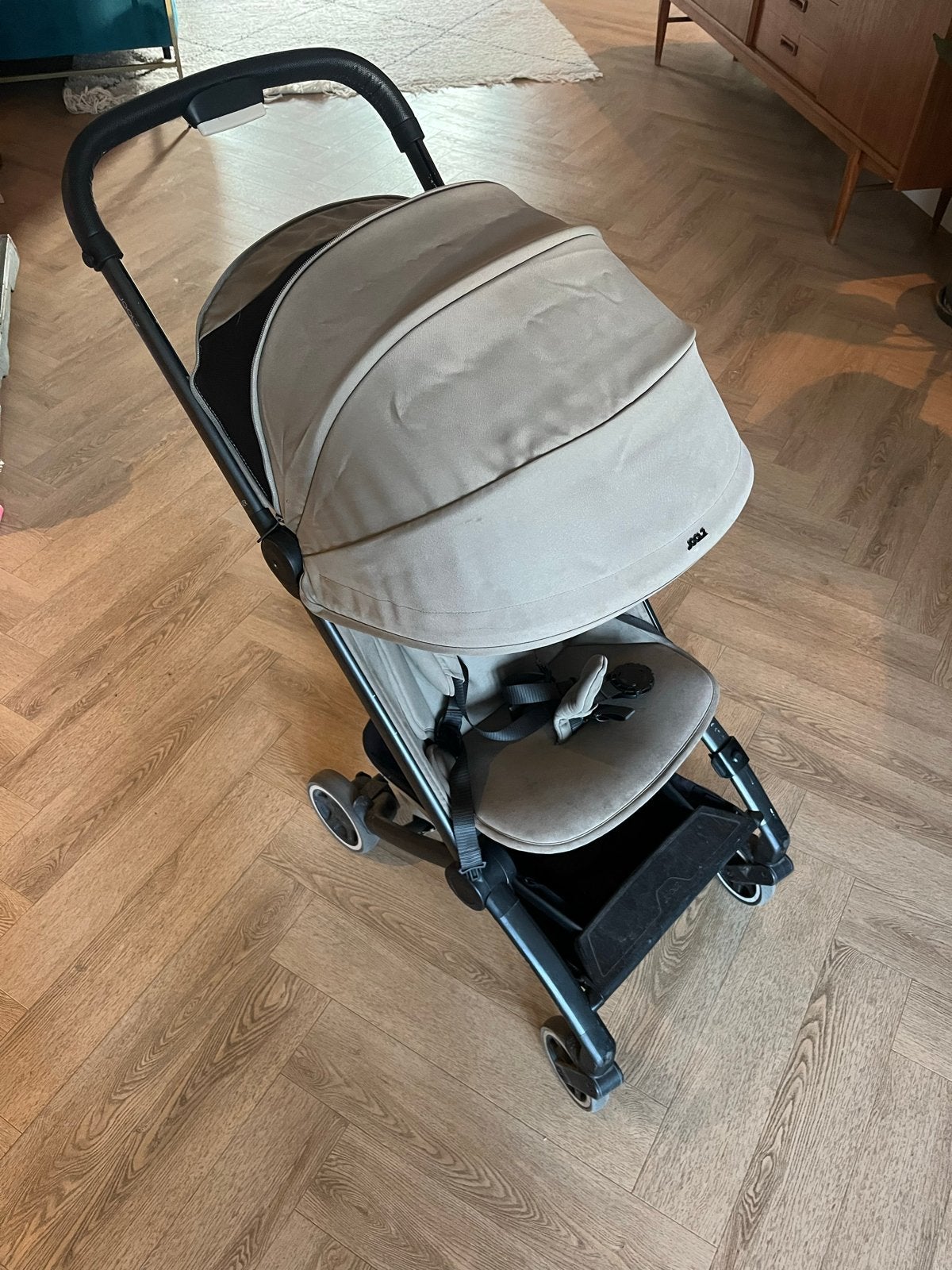 Joolz Aer Lichtgrijs - Compacte Reisbuggy, Ophalen, Gebruikt, Overige merken, Verstelbare rugleuning