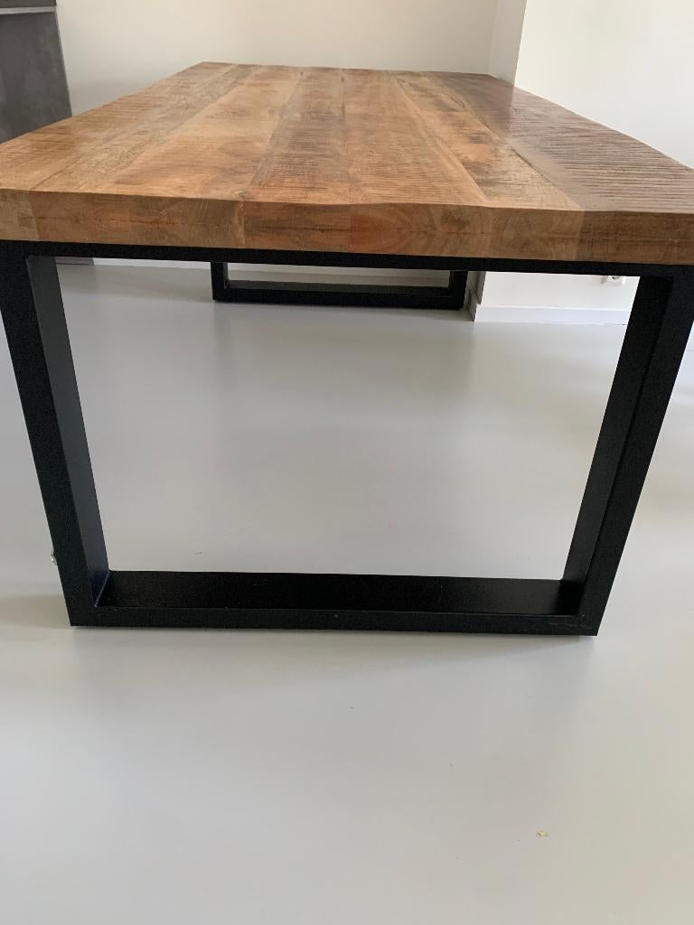 Leen Bakker Trevor Tafel – 200 x 100 x 78 cm, Ophalen, 50 tot 100 cm, 150 tot 200 cm, Zo goed als nieuw