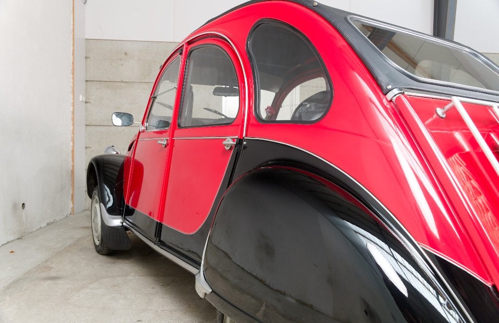 Citroen 2cv6 | Rouge Vallelunga/Zwart, foto 11