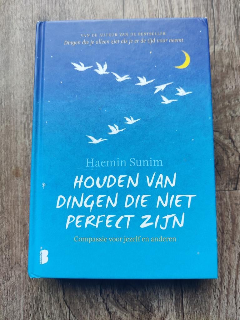 Haemin Sunim - Houden van dingen die niet perfect zijn, Boeken, Ophalen of Verzenden, Zo goed als nieuw, Haemin Sunim