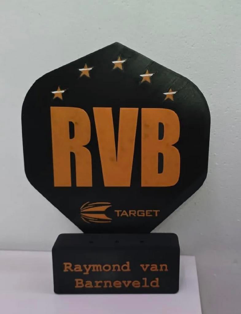 Raymond van Barneveld dart stand, Sport en Fitness, Darts, Ophalen of Verzenden, Zo goed als nieuw