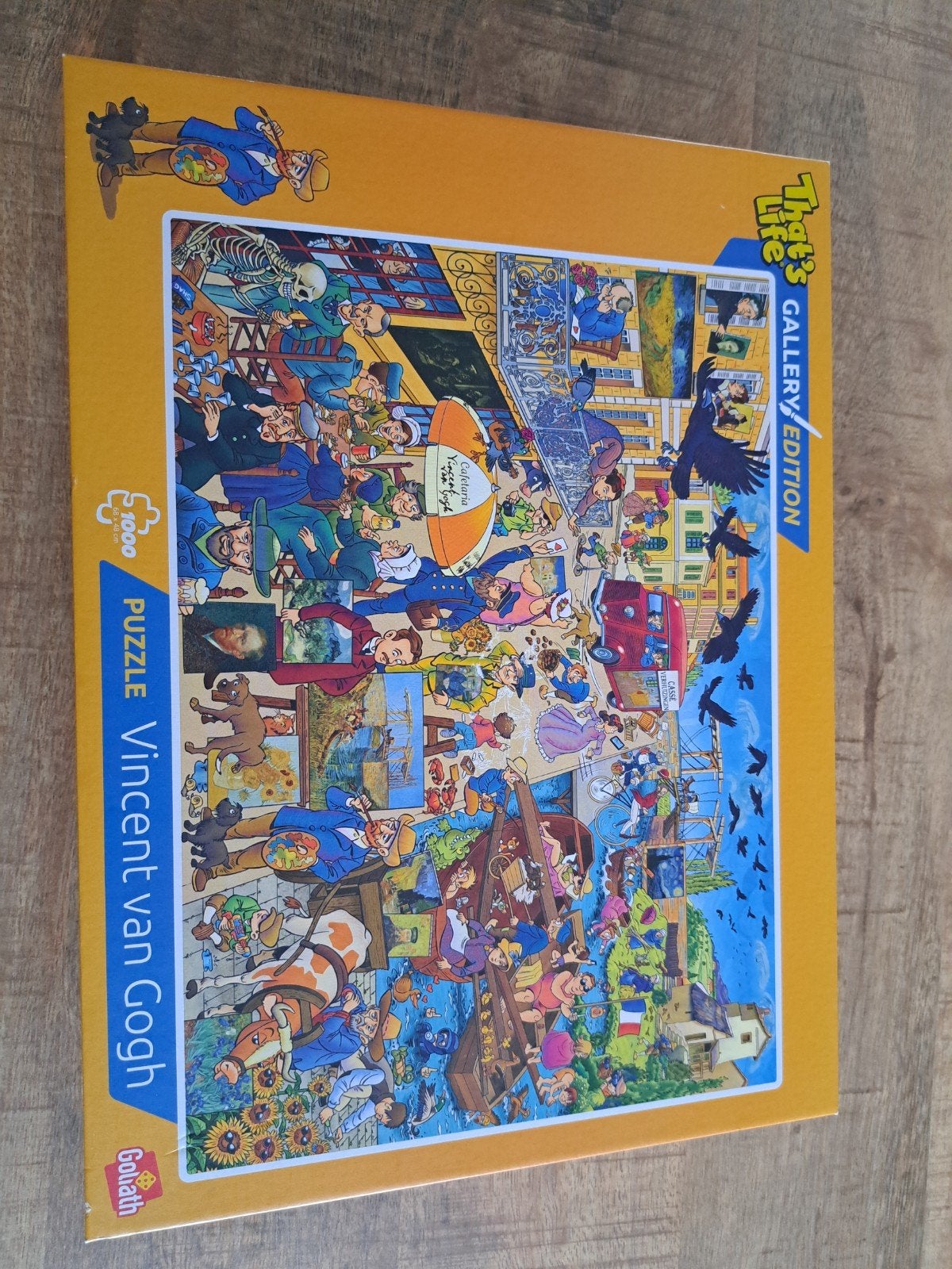 That's Life Gallery Edition Vincent van Gogh 1000 stuk, Ophalen of Verzenden, 500 t/m 1500 stukjes, Nieuw, Legpuzzel