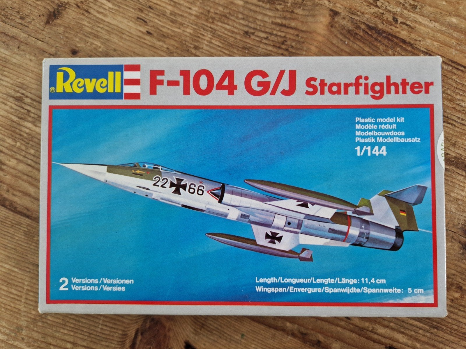 Revell F-104 G/J Starfighter, Ophalen of Verzenden, Nieuw, 1:72 tot 1:144, Revell