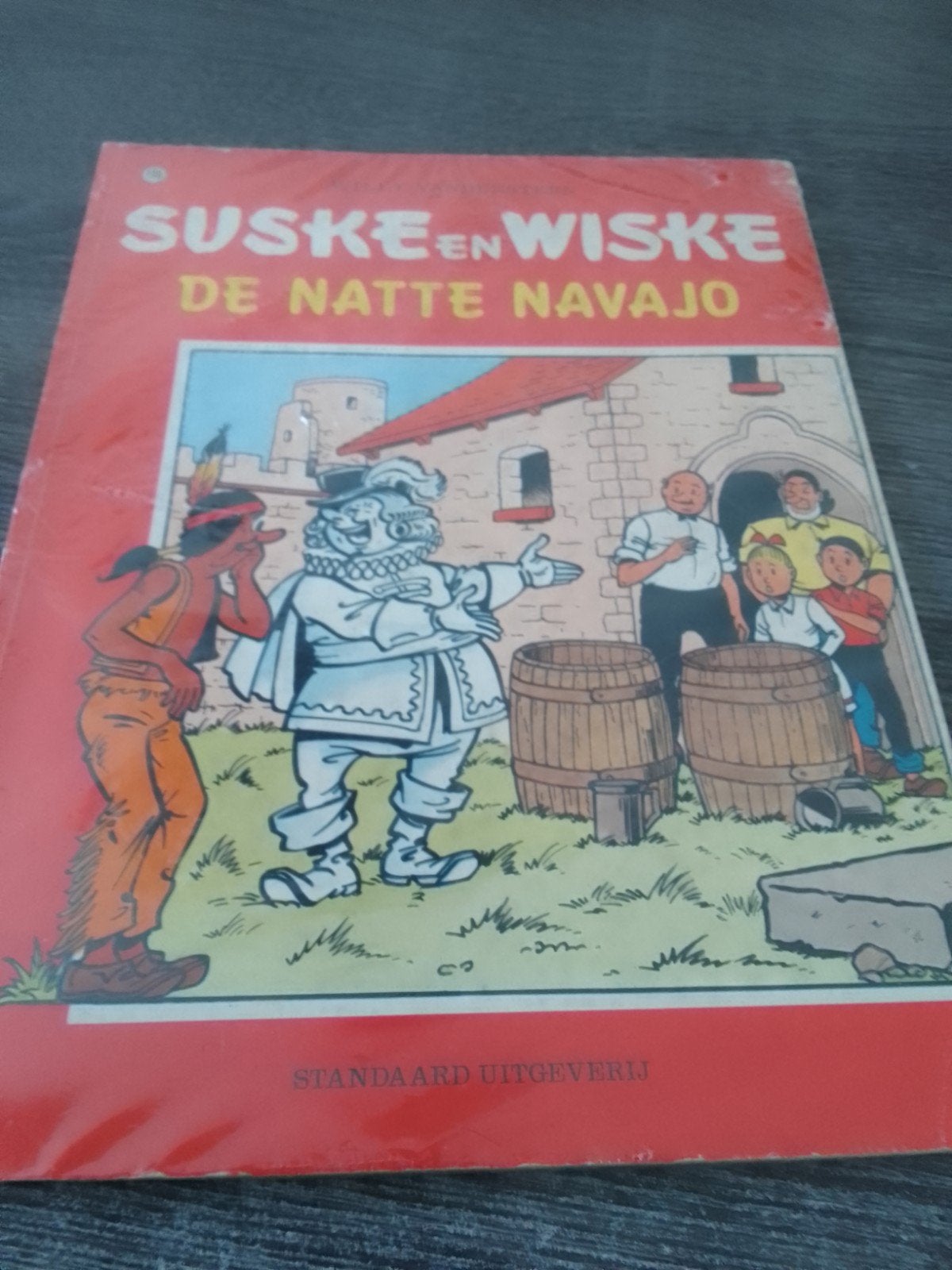 Suske en Wiske - De Natte Navajo (Standaard Uitgeverij), Eén stripboek, Ophalen, Gelezen, Willy Vandersteen