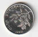 20  lipa  1996   Croatië. km. 17  ( 0,40 euro ), Postzegels en Munten, Ophalen of Verzenden, Overige landen, Losse munt