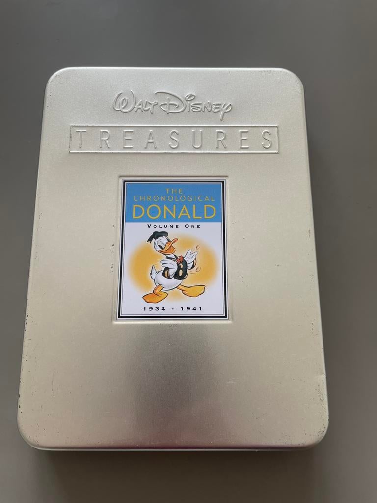 Dubbel DVD Walt Disney The Chronological DONALD v1 1934-1941, Gebruikt, Overige typen, Ophalen of Verzenden, Alle leeftijden