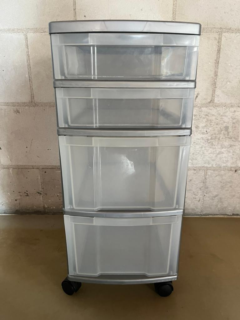 Plastic ladenkastje op wieltjes, Ophalen, 25 tot 50 cm, Minder dan 50 cm, Minder dan 100 cm