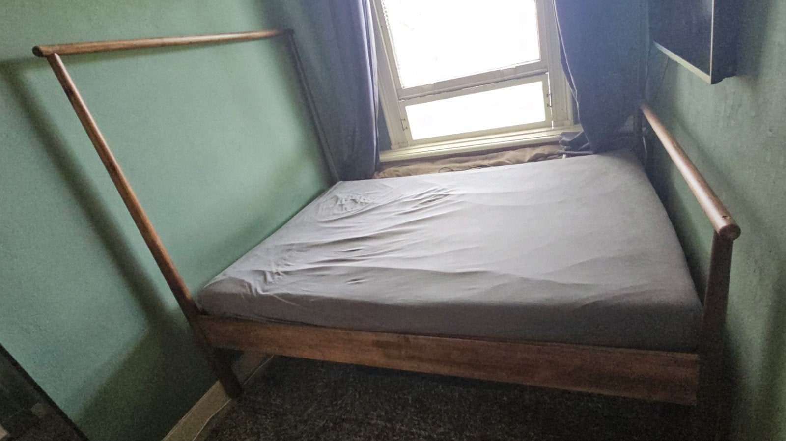 Bed Gjöra, Ophalen, Bruin, Tweepersoons, 140 cm