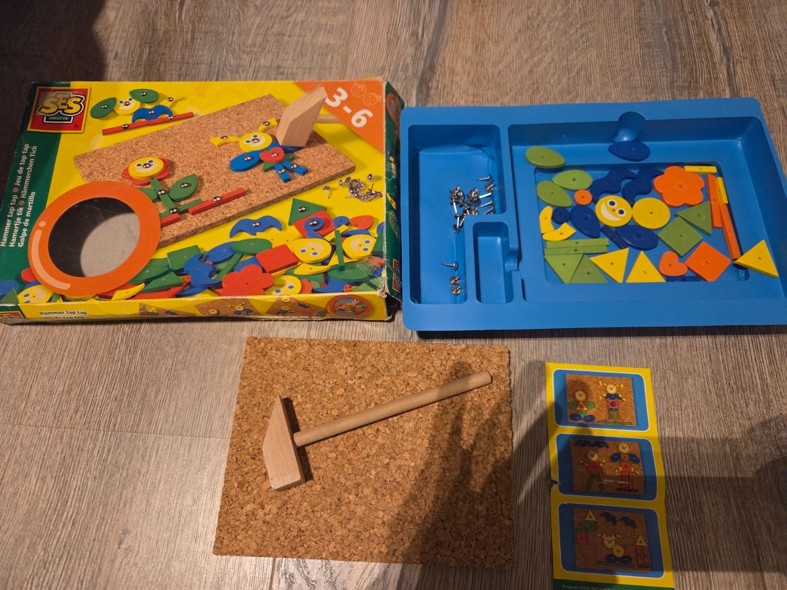 Compleet Hamer Tik Spel - SES Creative, Ophalen of Verzenden, Gebruikt, Knutselen