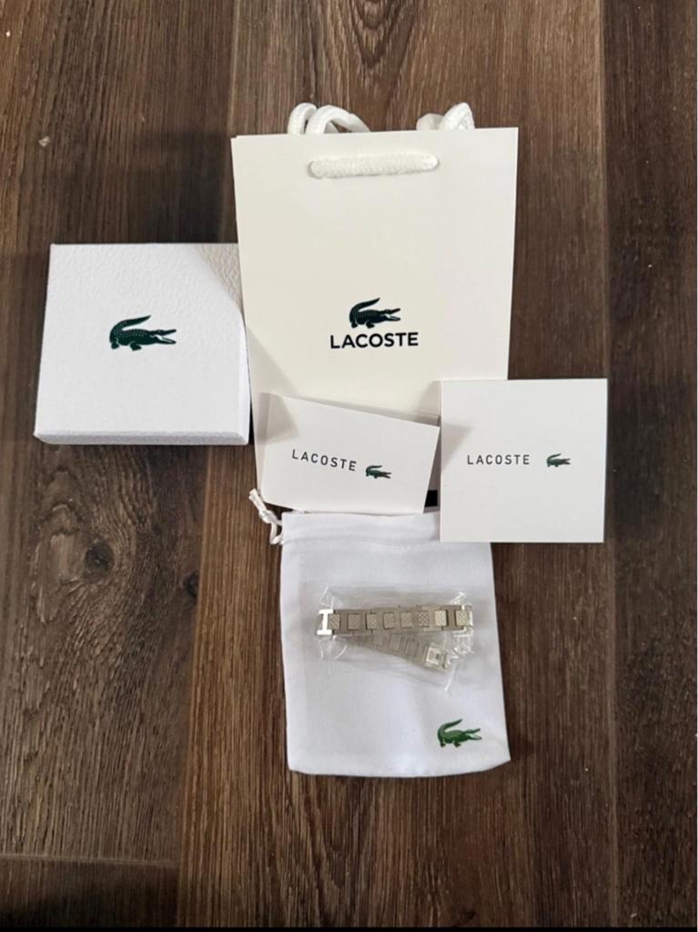 Lacoste armband - Laatste exemplaar, 50% korting!, Kleding | Dames, Ophalen of Verzenden, Zo goed als nieuw