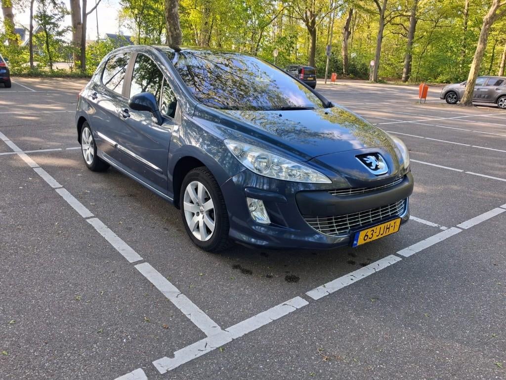 Peugeot 308 1.6 VTI 16V 5-DRS 2009 Blauw, Auto's, Peugeot, Voorwielaandrijving, 15 km/l, 680 kg, 4 cilinders