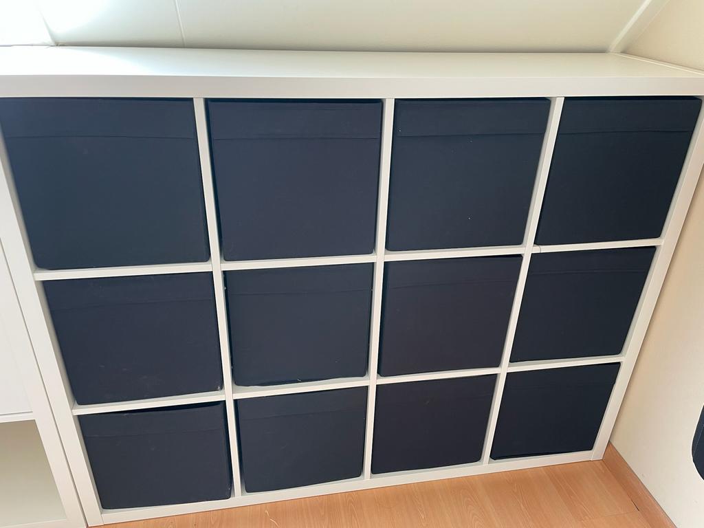22 x drona bak zwart kallax ikea 2,50 per stuk, Ophalen of Verzenden, Zo goed als nieuw