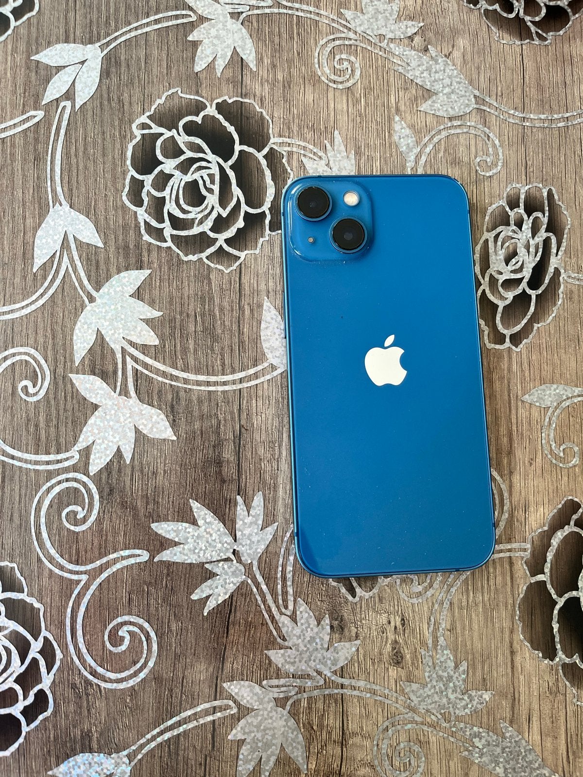 iPhone 13 Blauw - Scherm gebarsten, Telecommunicatie, Mobiele telefoons | Apple iPhone, Blauw, 88 %, IPhone 13, Ophalen of Verzenden