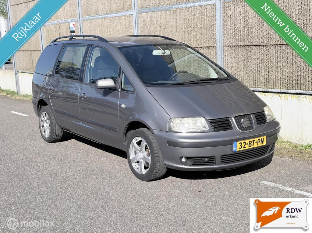 Seat Alhambra 1.9 TDI VAN Stylance NAP/GRIJSKENTEKEN/, Voorwielaandrijving, Gebruikt, 4 cilinders, Automatische klimaatregeling
