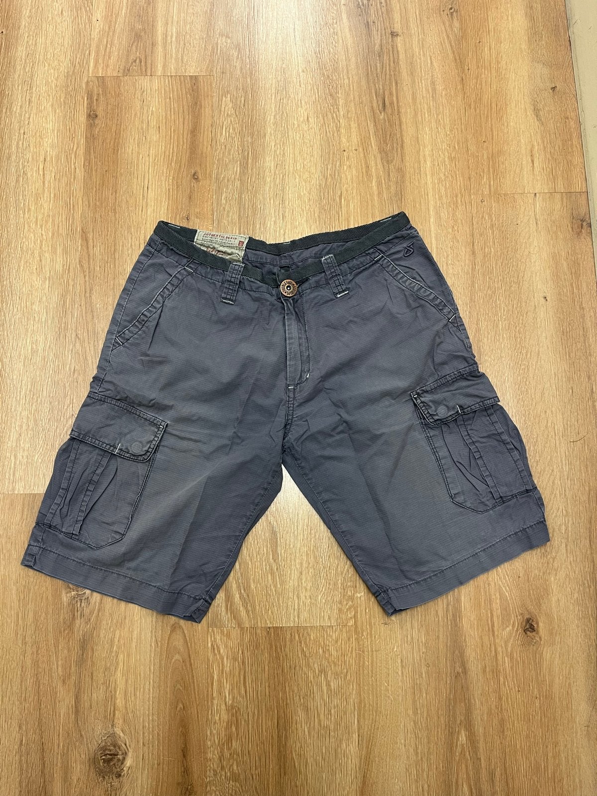 Double Face Cargo Shorts Maat S, Ophalen of Verzenden, Gedragen, Maat 46 (S) of kleiner, Grijs