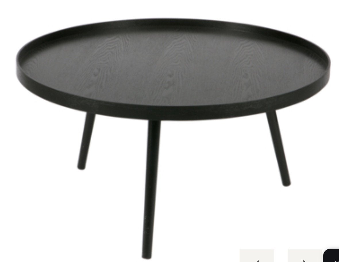 Salontafel Mesa 100cm, Ophalen, Rond, Zo goed als nieuw, 75 cm of meer