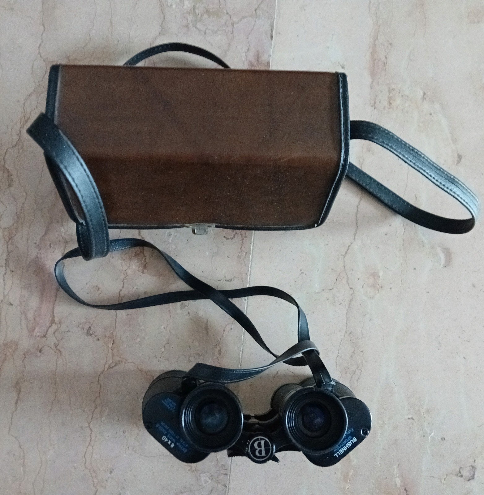 Verrekijker van Bushnell te koop. Klassieker!, Ophalen of Verzenden, Gebruikt, 8 tot 12x