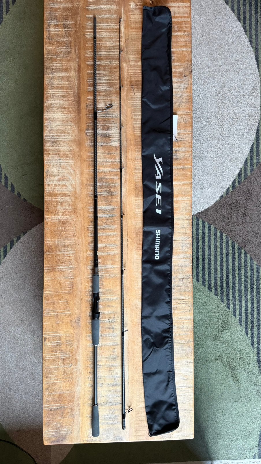 Shimano Yasei AX ZDR River Jig Spin 2.7m 24-56 GR, Ophalen of Verzenden, Zo goed als nieuw, Werphengel