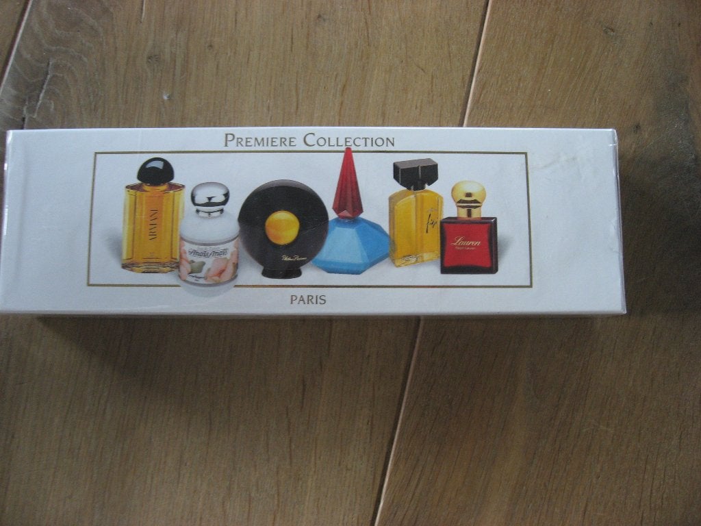 parfum Premiere Collection Paris jaren 90, vintage, gesealed, Verzenden, Nieuw, Miniatuur, Gevuld