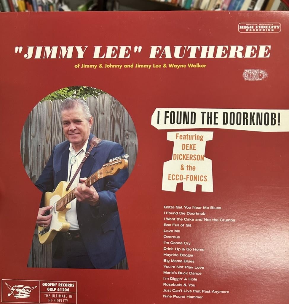 Jimmy Lee Fautheree: I found the doorknob! (lp), Ophalen of Verzenden, Zo goed als nieuw, 12 inch, Rock-'n-Roll