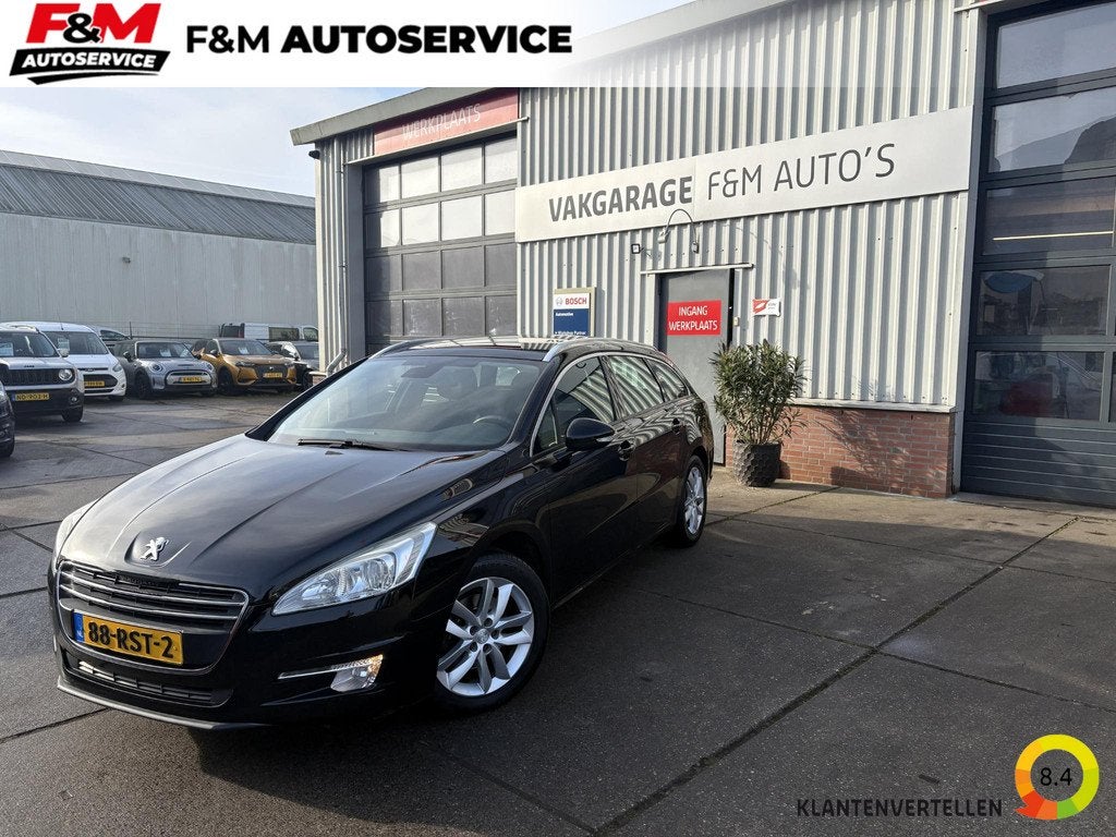 Peugeot 508 SW 1.6 THP Blue Lease Executive EXPORT ONLY!, Auto's, Peugeot, Voorwielaandrijving, Stof, Parkeersensor, Zwart