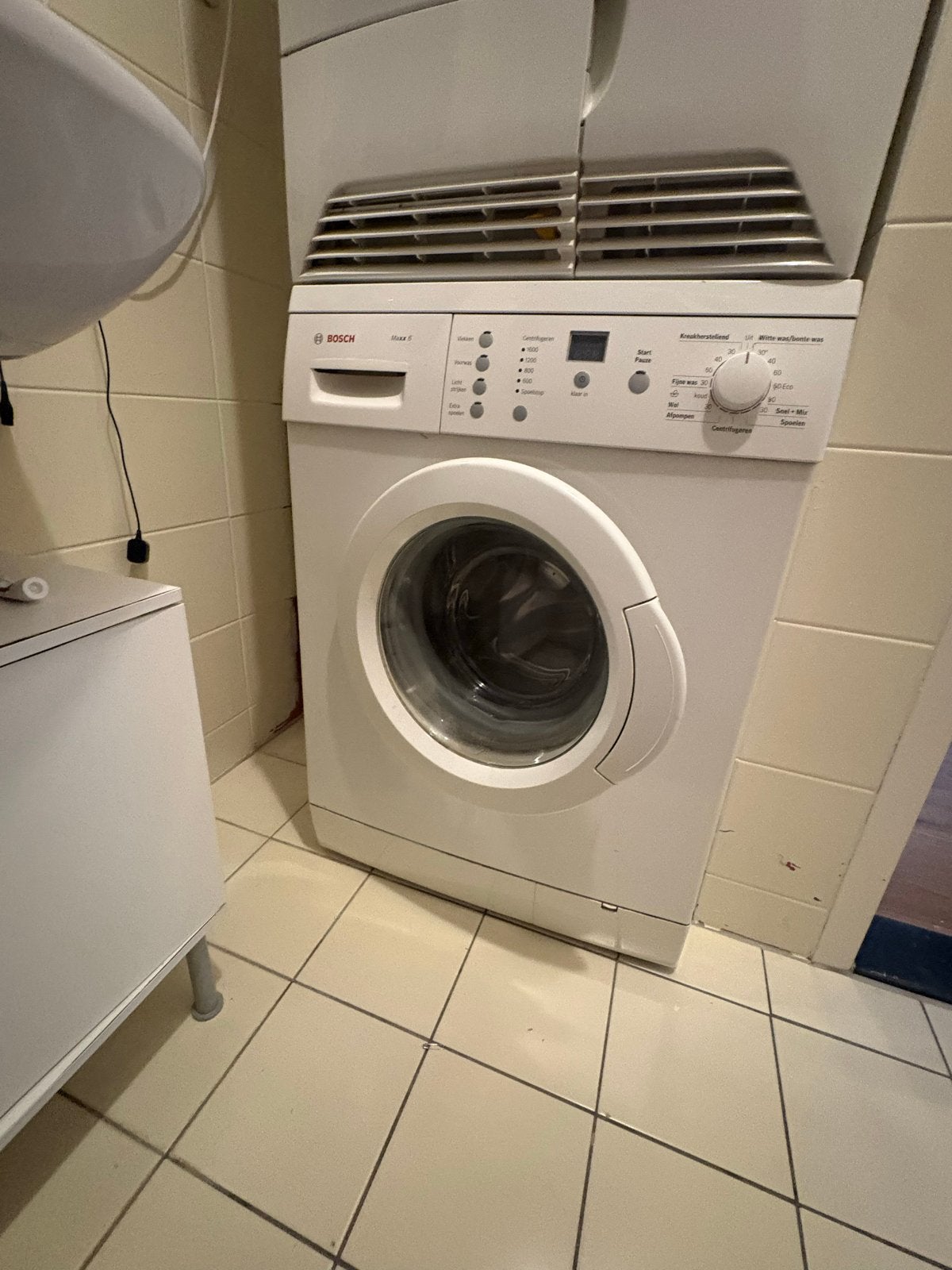 Bosch Wasmachine - Voorlader, Gebruikt, Ophalen of Verzenden, Voorlader, 85 tot 90 cm