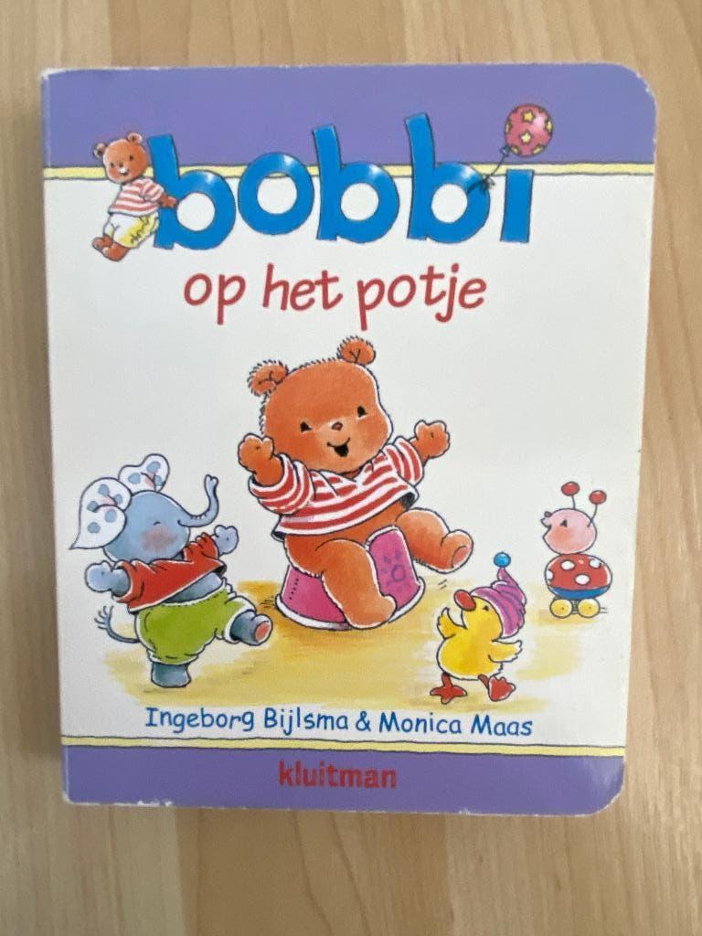 Bobbi op het potje kartonboek, Ophalen of Verzenden, Gelezen, 2 tot 3 jaar