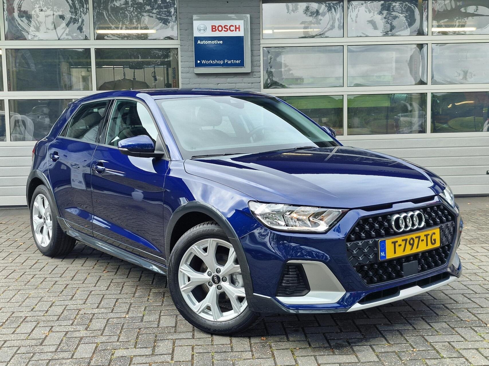 Audi A1 allstreet 30 TFSI Advanced edition|Automaat|21.682KM, Auto's, Euro 6, Met garantie (alle), Blauw, 49 €/maand