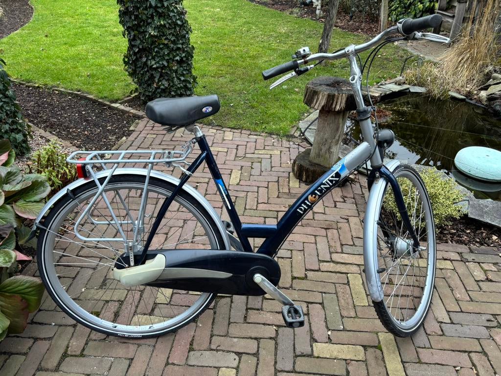 Phoenix damesfiets/stationsfiets drie versnellingen, Fietsen en Brommers, Ophalen, Gebruikt, Overige merken, Versnellingen