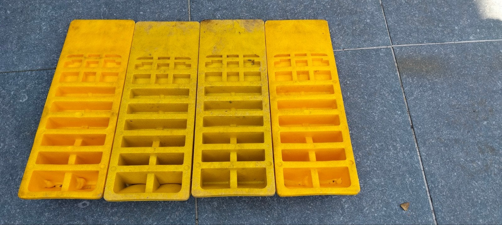 Set van 4 camper/caravan levelers voor ongelijke ondergrond, Ophalen of Verzenden