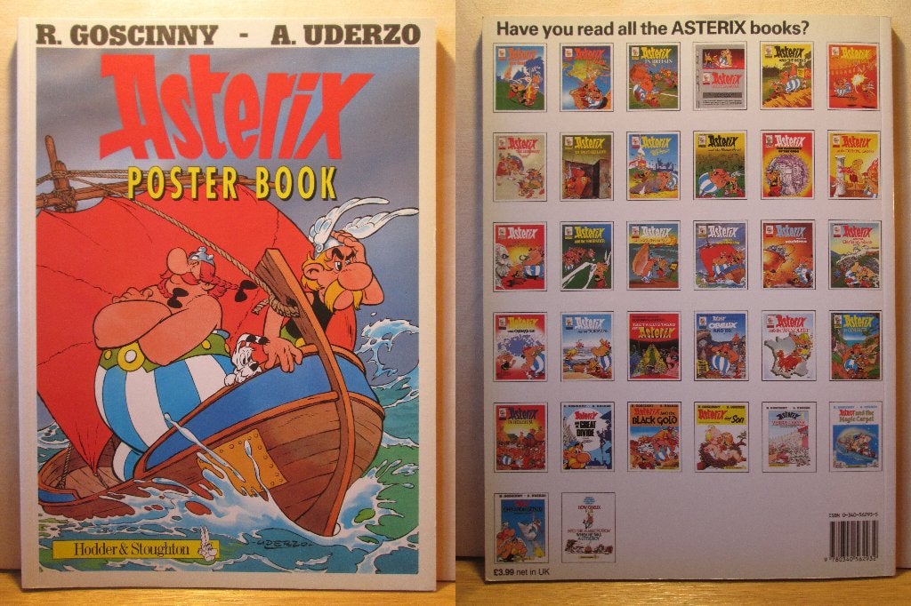 Asterix poster book (SC), Eén stripboek, Ophalen of Verzenden, Nieuw, Uderzo & Goscinny