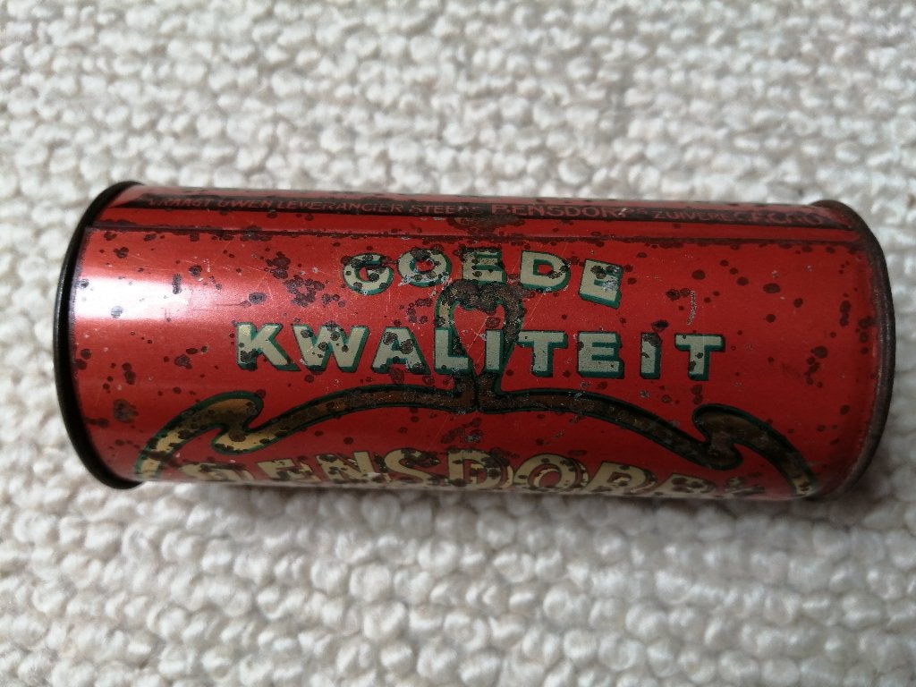 blik cacao, Bensdorp s Croquetten Amsterdam, Verzamelen, Ophalen of Verzenden, Gebruikt, Overige, Overige merken