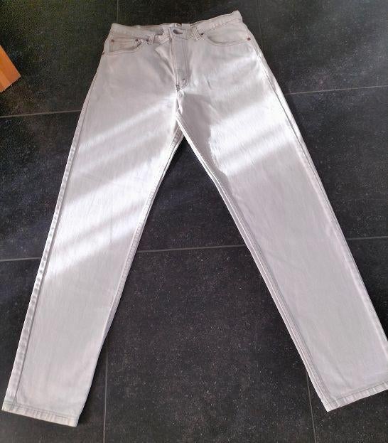 Fijne  broek Levis vintage jaren 80 maat 34/34 off white, Ophalen, Overige kleuren, Overige jeansmaten, Zo goed als nieuw