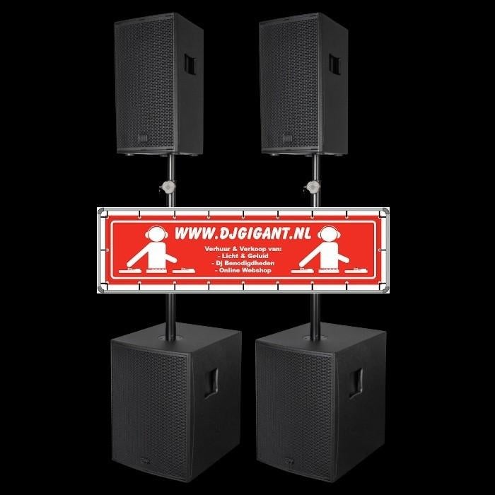 Opruiming Dap 8/12 speakerset met kabels, Audio, Tv en Foto, Overige merken, Overige typen, Nieuw, Ophalen of Verzenden