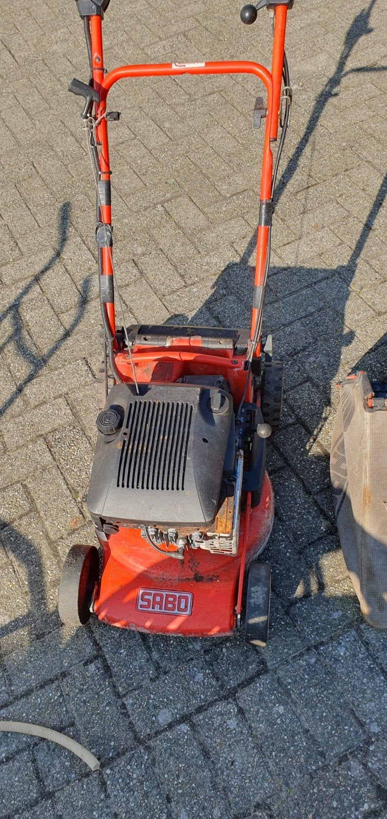 Sabo Benzine Grasmaaier - Gebruikt, Sabo, Cirkelmaaier, Gebruikt, Ophalen of Verzenden