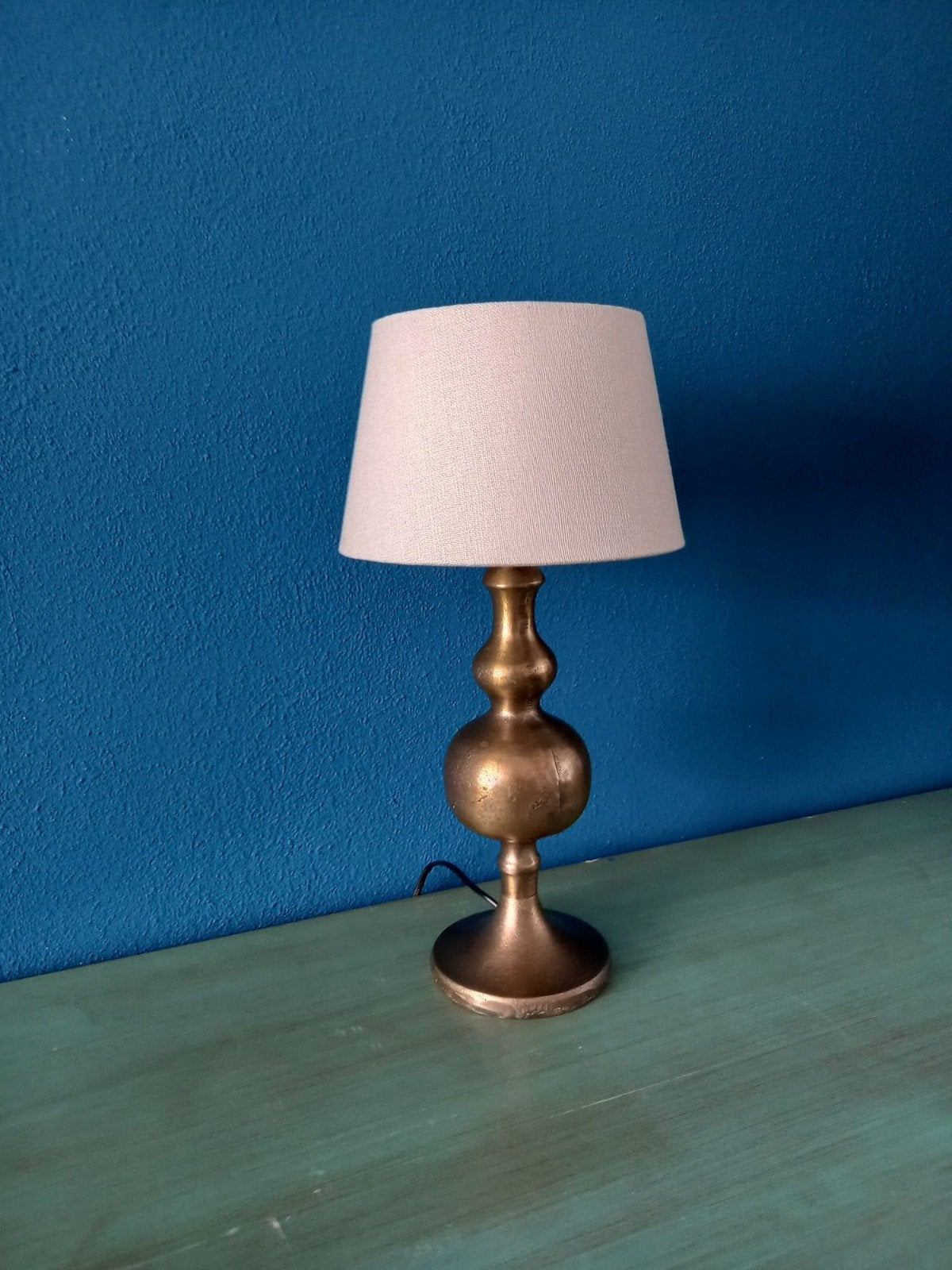 Klassieke lamp, Beige, Ophalen