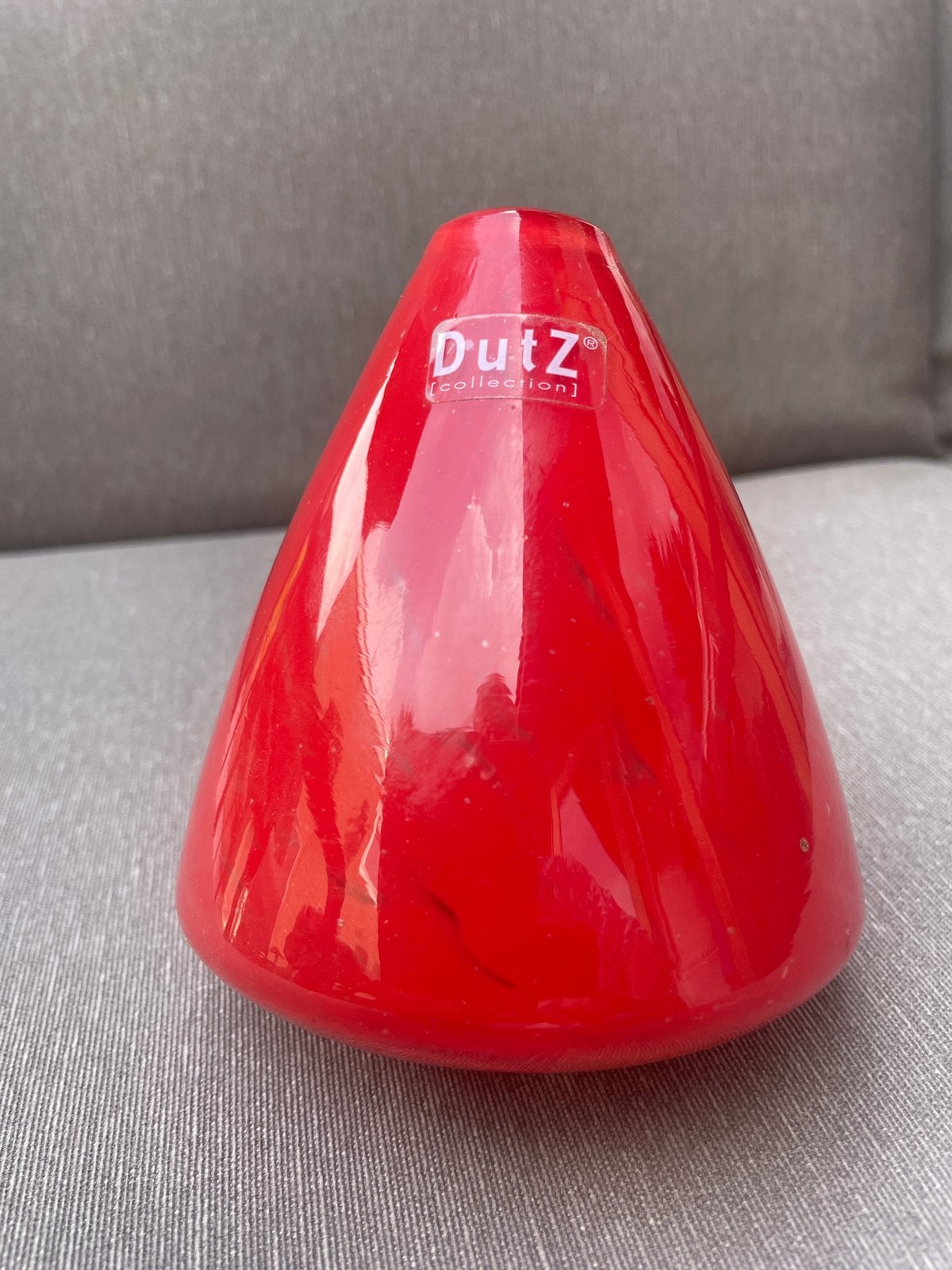 DutZ mongeblazen tuimelvaasje, Ophalen of Verzenden, Gebruikt