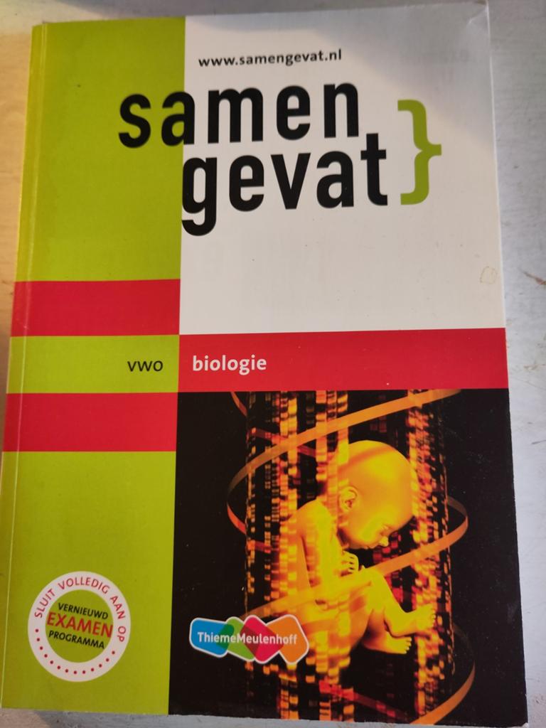 Biologie examenbundel 2015 (gratis), Boeken, Ophalen, VWO, Biologie