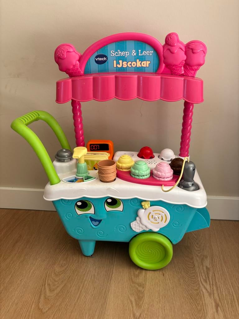 VTech Schep & Leer IJscokar, Kinderen en Baby's, Speelgoed | Vtech, Ophalen, Gebruikt, 2 tot 4 jaar