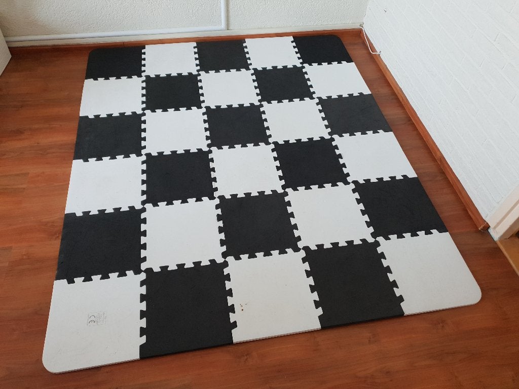 Speelmat- 30 Puzzelstukken, Ophalen of Verzenden, Zo goed als nieuw