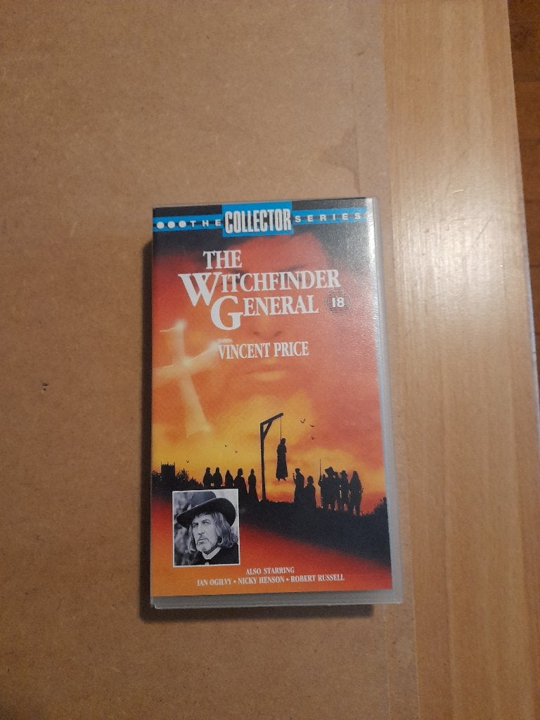 The Witchfinder General VHS Vincent Price, Cd's en Dvd's, VHS | Film, Alle leeftijden, Ophalen of Verzenden, Zo goed als nieuw