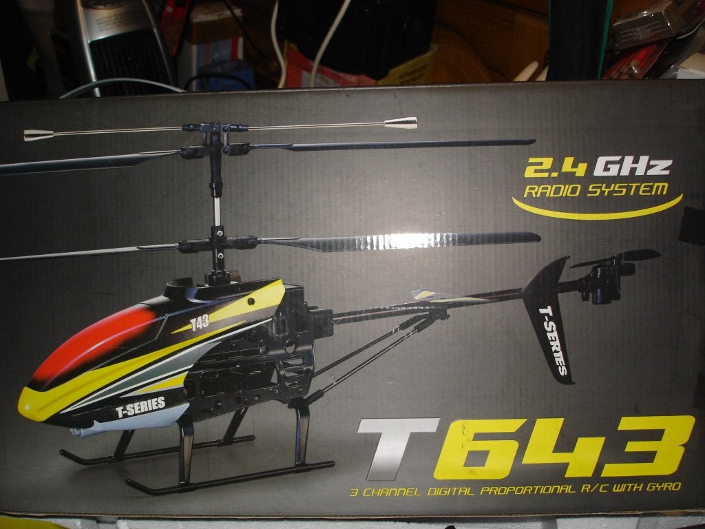 MJX T43 T643 RC Helikopter, Ophalen, Elektro, Helikopter
