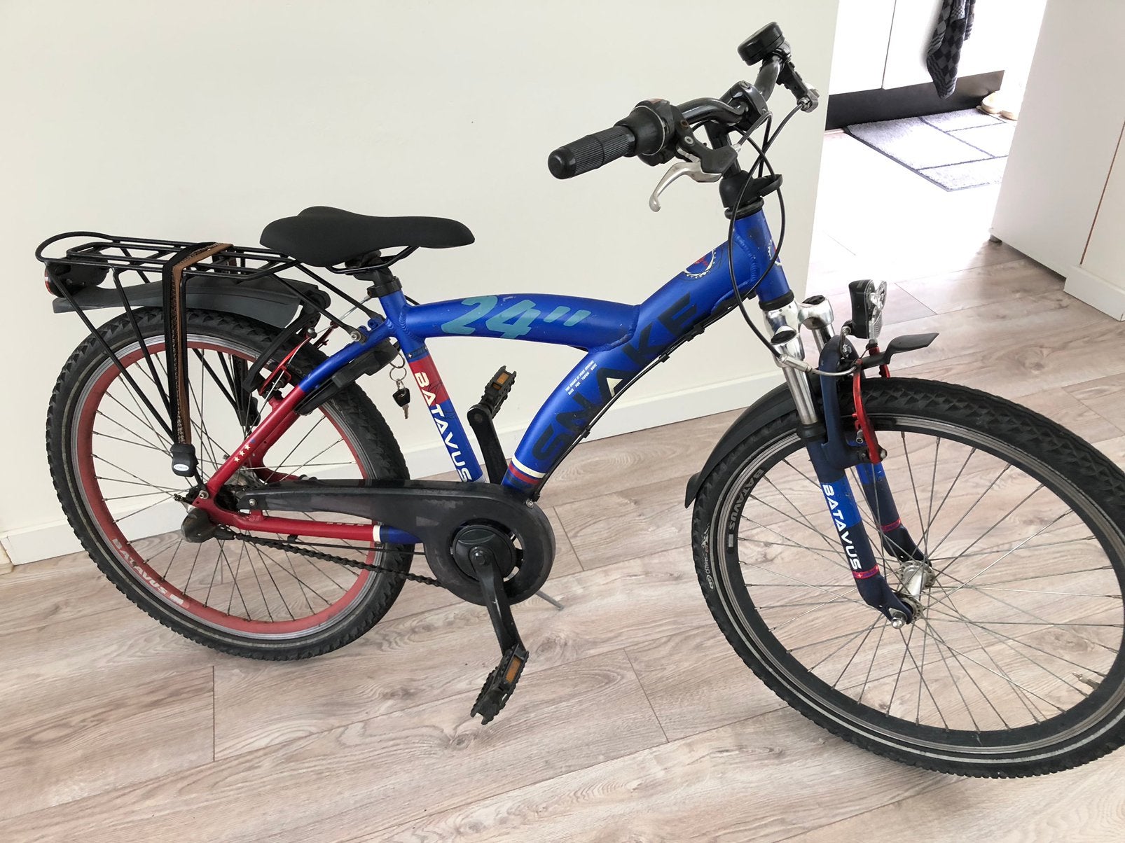 batavus snake 24 inch Rijklaar!!!!!!!!!, Fietsen en Brommers, Ophalen, Gebruikt, 24 inch, Versnellingen